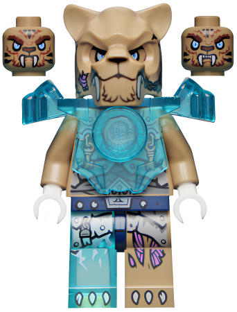 Минифигурка Lego Legends of Chima Strainor - Heavy Armor loc099